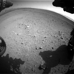 Nasa's Mars rover Curiosity acquired this image using its Front Hazard Avoidance Camera (Front Hazcam) on Sol 656, at drive 1104, site number 34