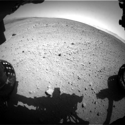 Nasa's Mars rover Curiosity acquired this image using its Front Hazard Avoidance Camera (Front Hazcam) on Sol 657, at drive 1486, site number 34