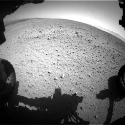 Nasa's Mars rover Curiosity acquired this image using its Front Hazard Avoidance Camera (Front Hazcam) on Sol 657, at drive 1492, site number 34