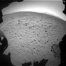 Nasa's Mars rover Curiosity acquired this image using its Front Hazard Avoidance Camera (Front Hazcam) on Sol 657, at drive 1498, site number 34