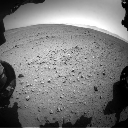 Nasa's Mars rover Curiosity acquired this image using its Front Hazard Avoidance Camera (Front Hazcam) on Sol 657, at drive 1516, site number 34