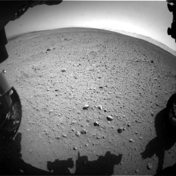 Nasa's Mars rover Curiosity acquired this image using its Front Hazard Avoidance Camera (Front Hazcam) on Sol 657, at drive 1594, site number 34