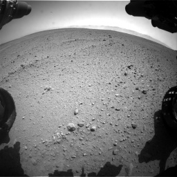 Nasa's Mars rover Curiosity acquired this image using its Front Hazard Avoidance Camera (Front Hazcam) on Sol 657, at drive 1534, site number 34