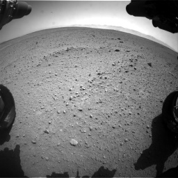 Nasa's Mars rover Curiosity acquired this image using its Front Hazard Avoidance Camera (Front Hazcam) on Sol 657, at drive 1558, site number 34