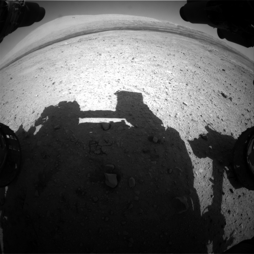 Nasa's Mars rover Curiosity acquired this image using its Front Hazard Avoidance Camera (Front Hazcam) on Sol 658, at drive 238, site number 35