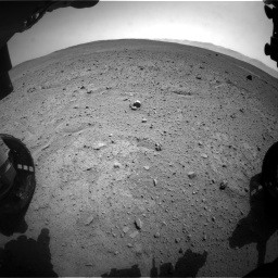 Nasa's Mars rover Curiosity acquired this image using its Front Hazard Avoidance Camera (Front Hazcam) on Sol 661, at drive 838, site number 35