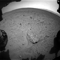 Nasa's Mars rover Curiosity acquired this image using its Front Hazard Avoidance Camera (Front Hazcam) on Sol 661, at drive 910, site number 35