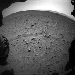 Nasa's Mars rover Curiosity acquired this image using its Front Hazard Avoidance Camera (Front Hazcam) on Sol 661, at drive 946, site number 35