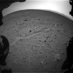Nasa's Mars rover Curiosity acquired this image using its Front Hazard Avoidance Camera (Front Hazcam) on Sol 661, at drive 976, site number 35