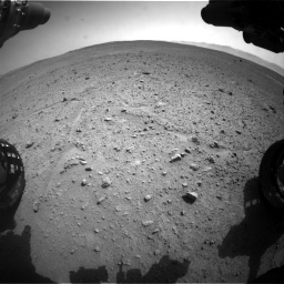 Nasa's Mars rover Curiosity acquired this image using its Front Hazard Avoidance Camera (Front Hazcam) on Sol 661, at drive 874, site number 35