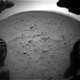 Nasa's Mars rover Curiosity acquired this image using its Front Hazard Avoidance Camera (Front Hazcam) on Sol 661, at drive 946, site number 35
