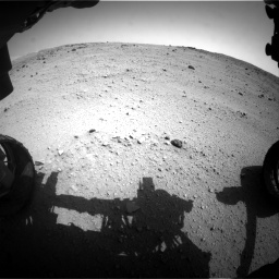 Nasa's Mars rover Curiosity acquired this image using its Front Hazard Avoidance Camera (Front Hazcam) on Sol 662, at drive 1394, site number 35