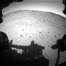 Nasa's Mars rover Curiosity acquired this image using its Front Hazard Avoidance Camera (Front Hazcam) on Sol 662, at drive 1484, site number 35
