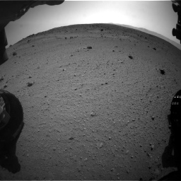 Nasa's Mars rover Curiosity acquired this image using its Front Hazard Avoidance Camera (Front Hazcam) on Sol 662, at drive 1604, site number 35