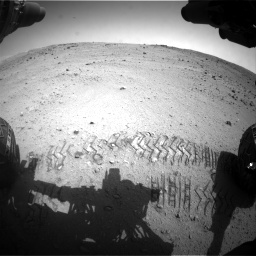 Nasa's Mars rover Curiosity acquired this image using its Front Hazard Avoidance Camera (Front Hazcam) on Sol 662, at drive 1370, site number 35