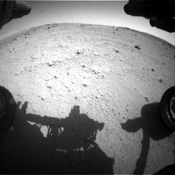 Nasa's Mars rover Curiosity acquired this image using its Front Hazard Avoidance Camera (Front Hazcam) on Sol 662, at drive 1412, site number 35