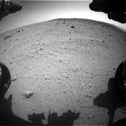 Nasa's Mars rover Curiosity acquired this image using its Front Hazard Avoidance Camera (Front Hazcam) on Sol 662, at drive 1550, site number 35