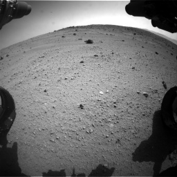 Nasa's Mars rover Curiosity acquired this image using its Front Hazard Avoidance Camera (Front Hazcam) on Sol 662, at drive 1568, site number 35