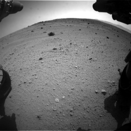 Nasa's Mars rover Curiosity acquired this image using its Front Hazard Avoidance Camera (Front Hazcam) on Sol 662, at drive 1574, site number 35