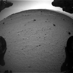 Nasa's Mars rover Curiosity acquired this image using its Front Hazard Avoidance Camera (Front Hazcam) on Sol 662, at drive 1610, site number 35