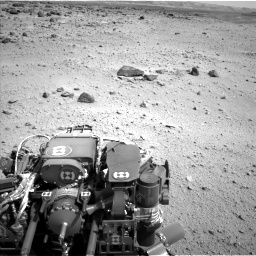 Nasa's Mars rover Curiosity acquired this image using its Left Navigation Camera on Sol 662, at drive 1550, site number 35