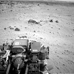 Nasa's Mars rover Curiosity acquired this image using its Left Navigation Camera on Sol 662, at drive 1556, site number 35