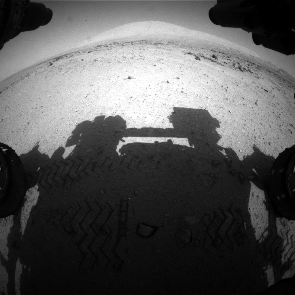 Nasa's Mars rover Curiosity acquired this image using its Front Hazard Avoidance Camera (Front Hazcam) on Sol 663, at drive 178, site number 36