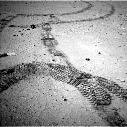 Nasa's Mars rover Curiosity acquired this image using its Left Navigation Camera on Sol 663, at drive 78, site number 36