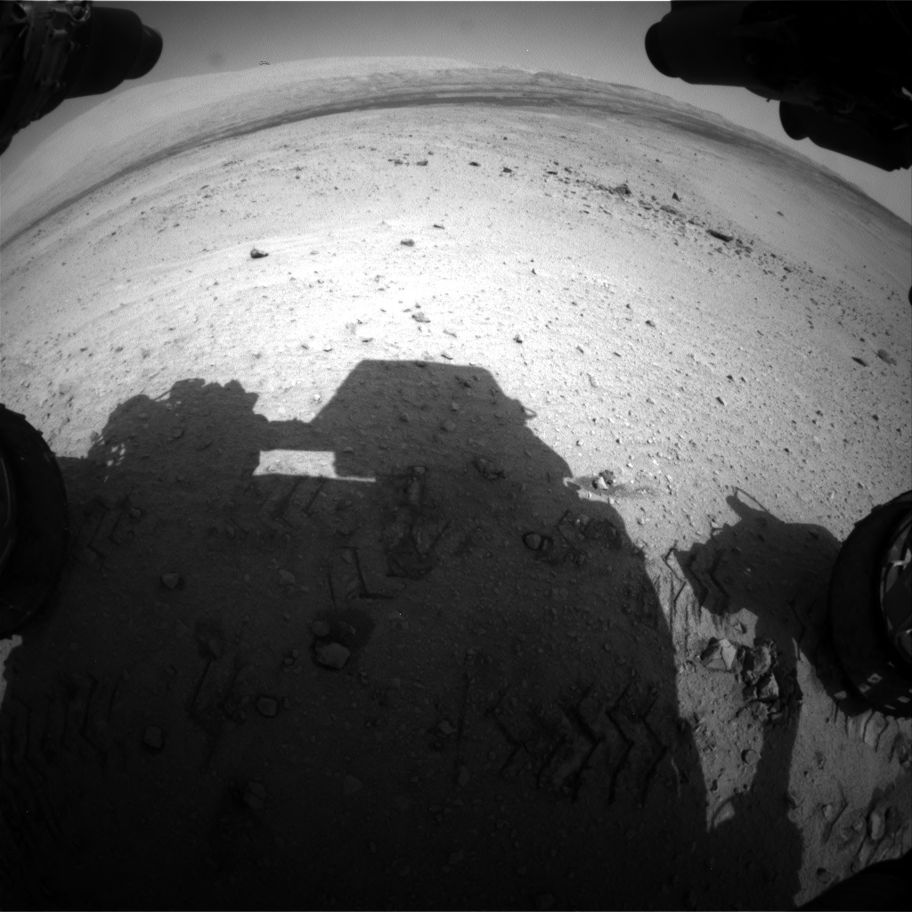 Nasa's Mars rover Curiosity acquired this image using its Front Hazard Avoidance Camera (Front Hazcam) on Sol 664, at drive 416, site number 36