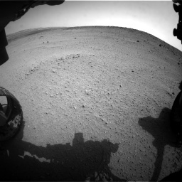 Nasa's Mars rover Curiosity acquired this image using its Front Hazard Avoidance Camera (Front Hazcam) on Sol 665, at drive 848, site number 36