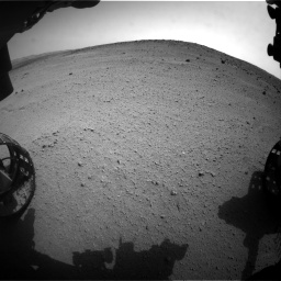 Nasa's Mars rover Curiosity acquired this image using its Front Hazard Avoidance Camera (Front Hazcam) on Sol 665, at drive 860, site number 36