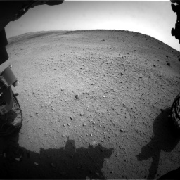 Nasa's Mars rover Curiosity acquired this image using its Front Hazard Avoidance Camera (Front Hazcam) on Sol 665, at drive 896, site number 36