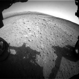 Nasa's Mars rover Curiosity acquired this image using its Front Hazard Avoidance Camera (Front Hazcam) on Sol 665, at drive 1028, site number 36