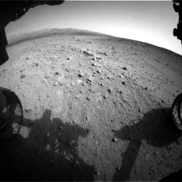 Nasa's Mars rover Curiosity acquired this image using its Front Hazard Avoidance Camera (Front Hazcam) on Sol 665, at drive 1040, site number 36