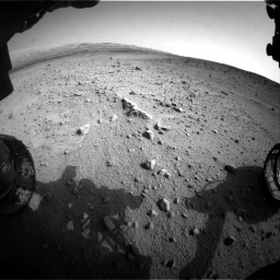 Nasa's Mars rover Curiosity acquired this image using its Front Hazard Avoidance Camera (Front Hazcam) on Sol 665, at drive 1052, site number 36