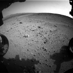 Nasa's Mars rover Curiosity acquired this image using its Front Hazard Avoidance Camera (Front Hazcam) on Sol 665, at drive 1070, site number 36