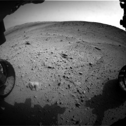Nasa's Mars rover Curiosity acquired this image using its Front Hazard Avoidance Camera (Front Hazcam) on Sol 665, at drive 1076, site number 36