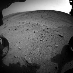Nasa's Mars rover Curiosity acquired this image using its Front Hazard Avoidance Camera (Front Hazcam) on Sol 665, at drive 1088, site number 36