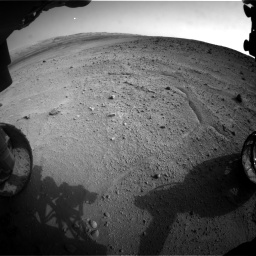 Nasa's Mars rover Curiosity acquired this image using its Front Hazard Avoidance Camera (Front Hazcam) on Sol 665, at drive 1118, site number 36