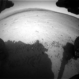 Nasa's Mars rover Curiosity acquired this image using its Front Hazard Avoidance Camera (Front Hazcam) on Sol 665, at drive 806, site number 36