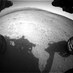Nasa's Mars rover Curiosity acquired this image using its Front Hazard Avoidance Camera (Front Hazcam) on Sol 665, at drive 968, site number 36