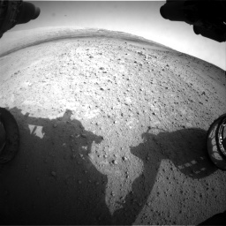 Nasa's Mars rover Curiosity acquired this image using its Front Hazard Avoidance Camera (Front Hazcam) on Sol 665, at drive 1022, site number 36