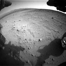 Nasa's Mars rover Curiosity acquired this image using its Front Hazard Avoidance Camera (Front Hazcam) on Sol 665, at drive 1112, site number 36