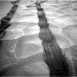 Nasa's Mars rover Curiosity acquired this image using its Left Navigation Camera on Sol 665, at drive 542, site number 36