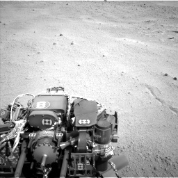 Nasa's Mars rover Curiosity acquired this image using its Left Navigation Camera on Sol 665, at drive 848, site number 36