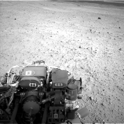 Nasa's Mars rover Curiosity acquired this image using its Left Navigation Camera on Sol 665, at drive 1058, site number 36