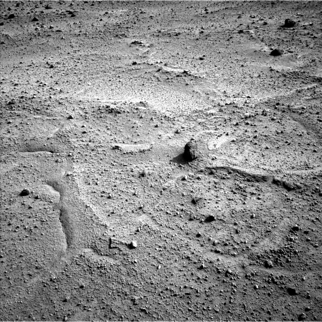 Nasa's Mars rover Curiosity acquired this image using its Left Navigation Camera on Sol 665, at drive 1112, site number 36