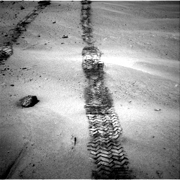 Nasa's Mars rover Curiosity acquired this image using its Right Navigation Camera on Sol 665, at drive 674, site number 36