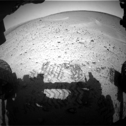 Nasa's Mars rover Curiosity acquired this image using its Front Hazard Avoidance Camera (Front Hazcam) on Sol 668, at drive 1512, site number 36