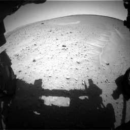 Nasa's Mars rover Curiosity acquired this image using its Front Hazard Avoidance Camera (Front Hazcam) on Sol 668, at drive 1542, site number 36